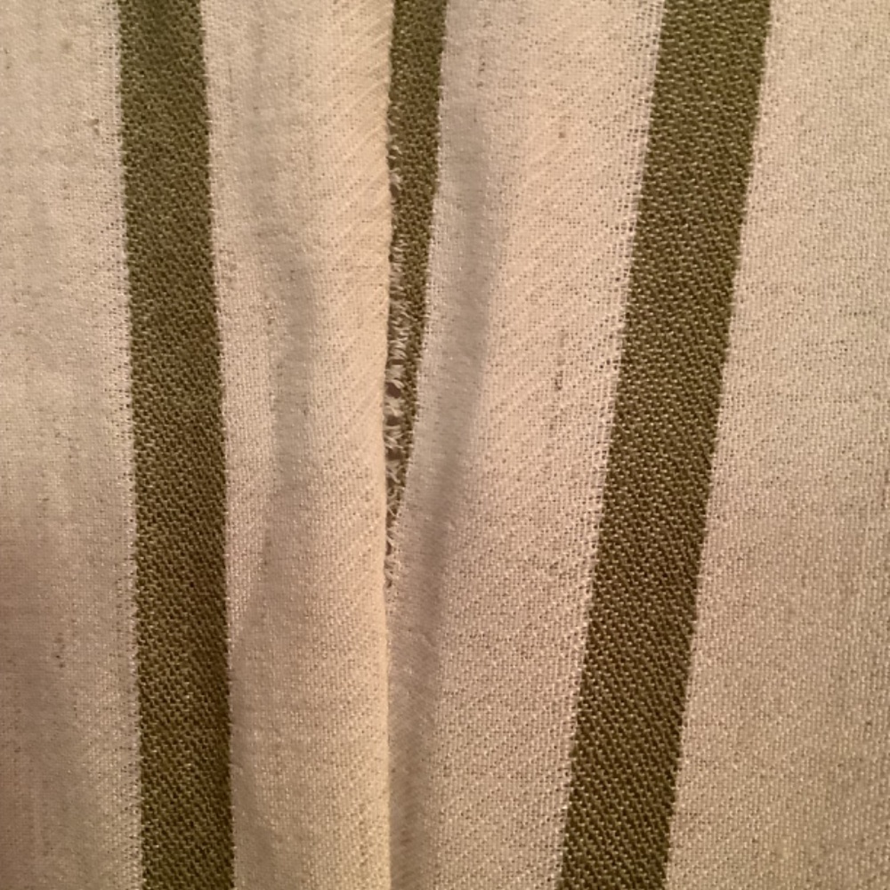 Topshop Nordstrom’s Wrap Style With Bold Stripes Long Sleeve Wrap Top - Picture 6 of 10
